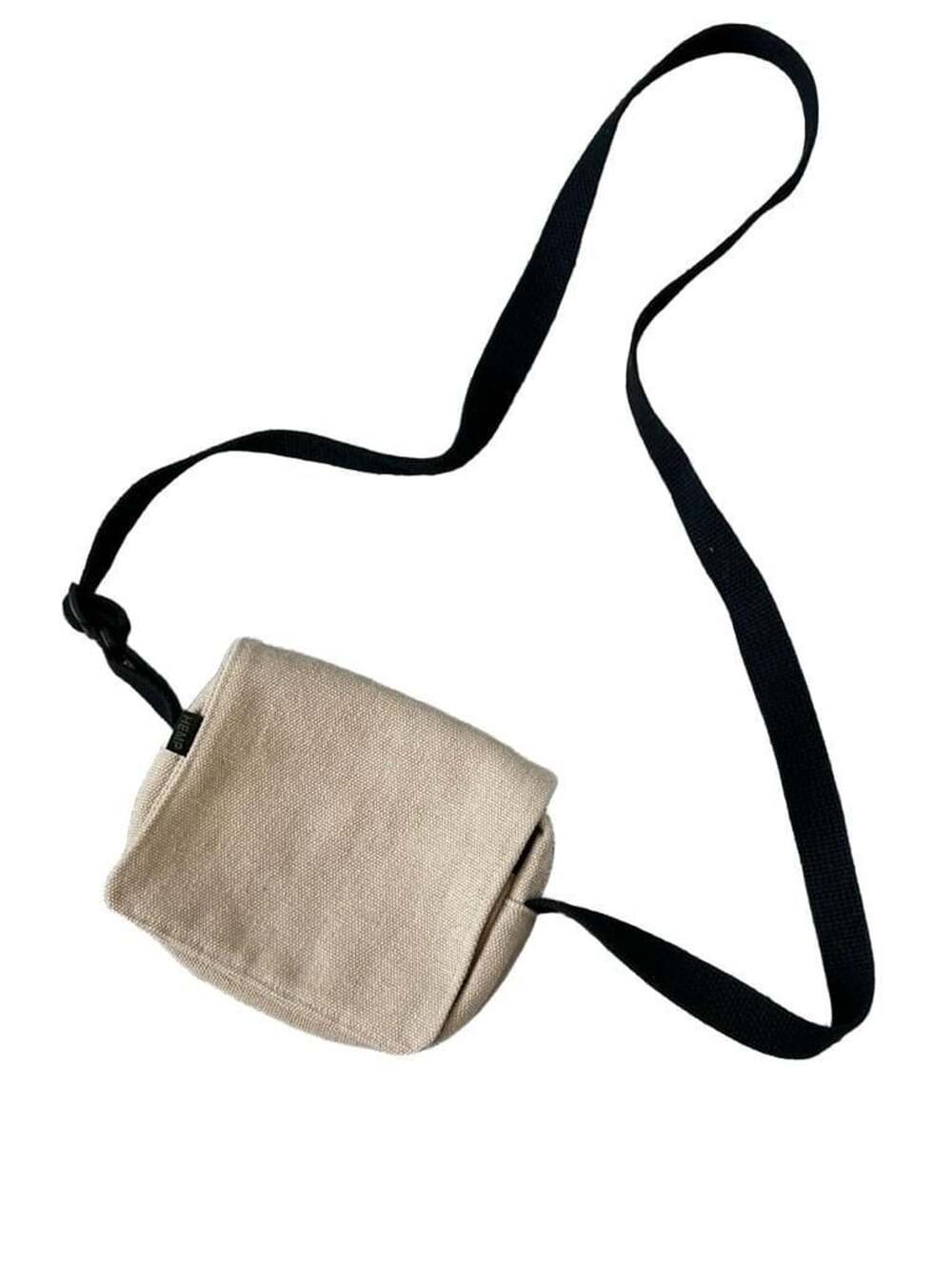 Hemp Canvas Crossbody Shoulder Bag